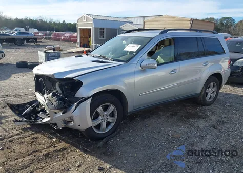 2007 Mercedes-Benz Gl 450 4Matic z USA, uszkodzony, nr VIN 4JGBF71EX7A213158